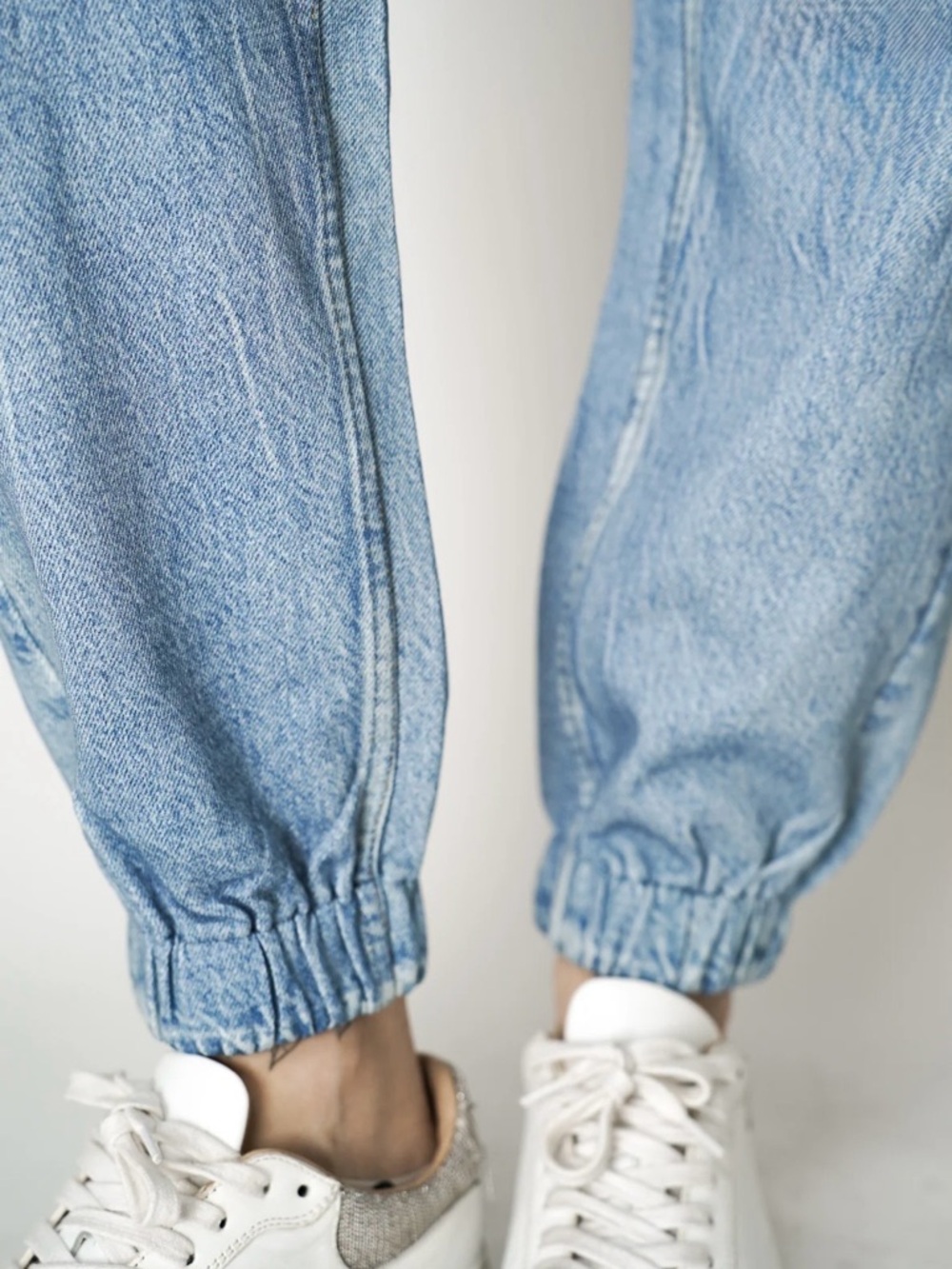 Rag & Bone Kacy Miramar Light Blue Jogger Jeans Elastic Hem size XXS - Picture 5 of 16